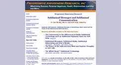 Desktop Screenshot of progressiveawareness.org